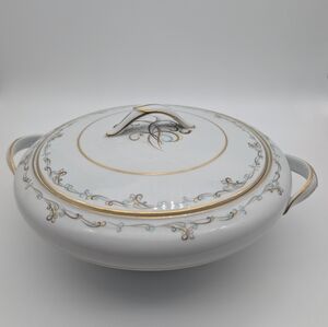 Vintage Noritake Esteem Soup Tureen Vegetable Serving Dish With Lid